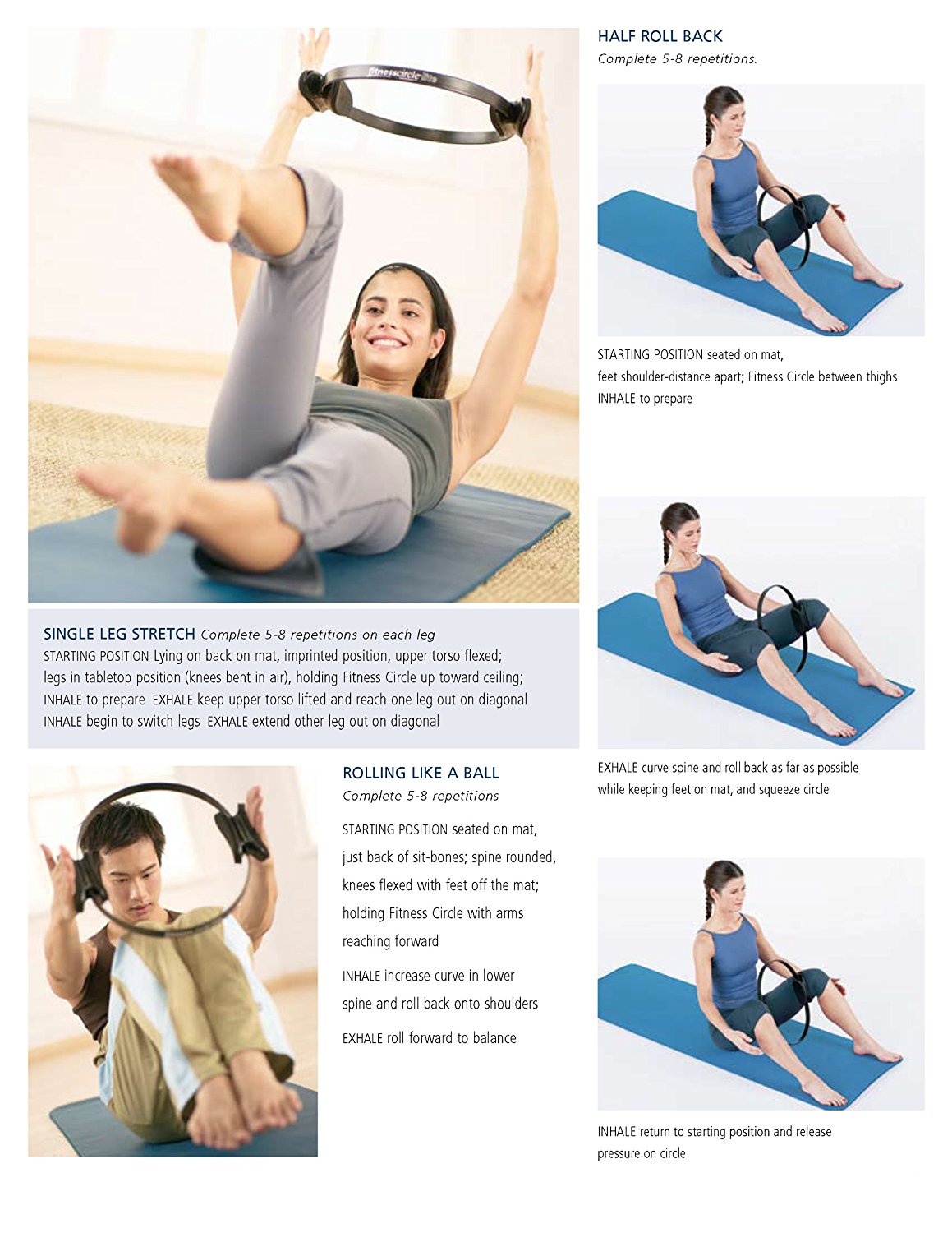 [스탓 필라테스 STOTT PILATES 피트니스 서클 프로 Fitness Circle Pro ]